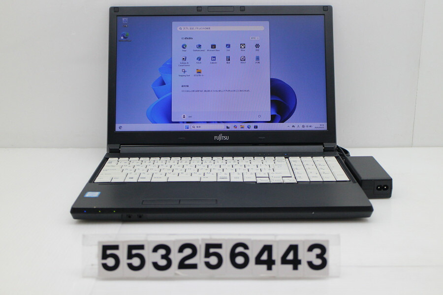 富士通 LIFEBOOK A748/TX Core i3 8130U 2.2GHz/8GB/256GB(SSD)/Multi/15.6W/FWXGA(1366x768)/Win11【中古】【20260331】