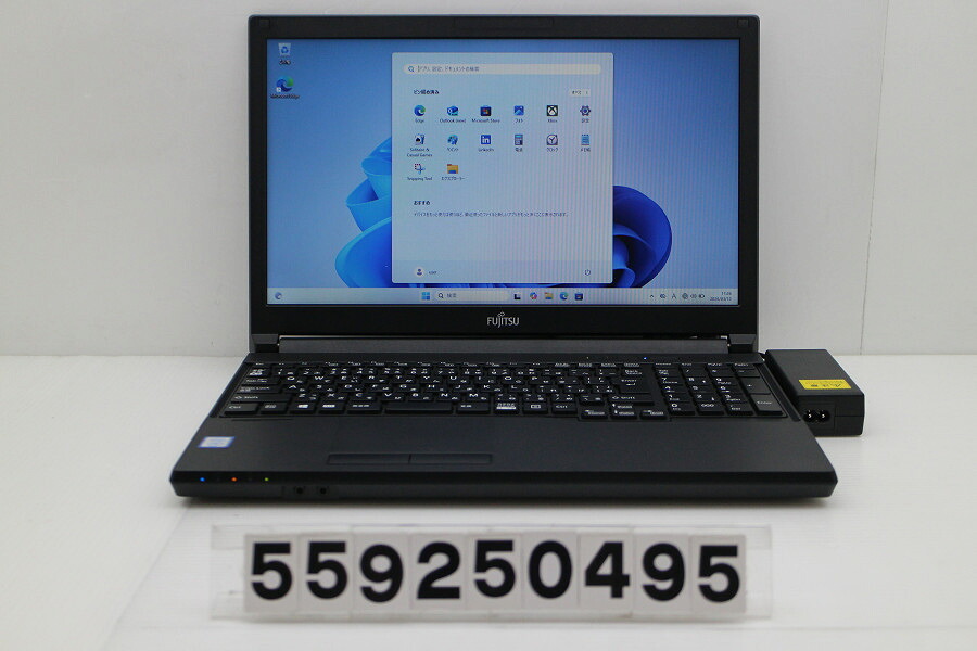 富士通 LIFEBOOK A579/A Core i3 8145U 2.1GHz/8GB/256GB(SSD)/Multi/15.6W/FWXGA(1366x768)/Win11【中古】【20260407】 15,407円