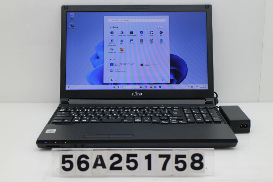 富士通 LIFEBOOK A7510/D Core i3 10110U 2.1GHz/8GB/256GB(SSD)/DVD/15.6W/FWXGA(1366x768)/Win11【中古】【20260331】