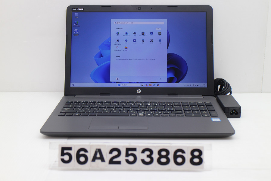 hp 250 G7 Core i5 8265U 1.6GHz/8GB/128GB(SSD)/Multi/15.6W/FHD(1920x1080)/Win11 USB不良【中古】【20260414】 12,870円