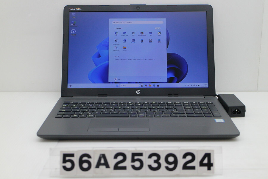 hp 250 G7 Core i5 8265U 1.6GHz/8GB/128GB(SSD)/Multi/15.6W/FHD(1920x1080)/Win11 USB不良【中古】【20260414】