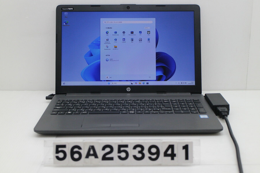 hp 250 G7 Core i5 8265U 1.6GHz/8GB/128GB(SSD)/Multi/15.6W/FHD(1920x1080)/Win11 USB不良【中古】【20260414】｜TCEダイレクト店