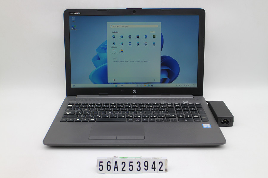 hp 250 G7 Core i5 8265U 1.6GHz/8GB/128GB(SSD)/Multi/15.6W/FHD(1920x1080)/Win11【中古】【20260407】