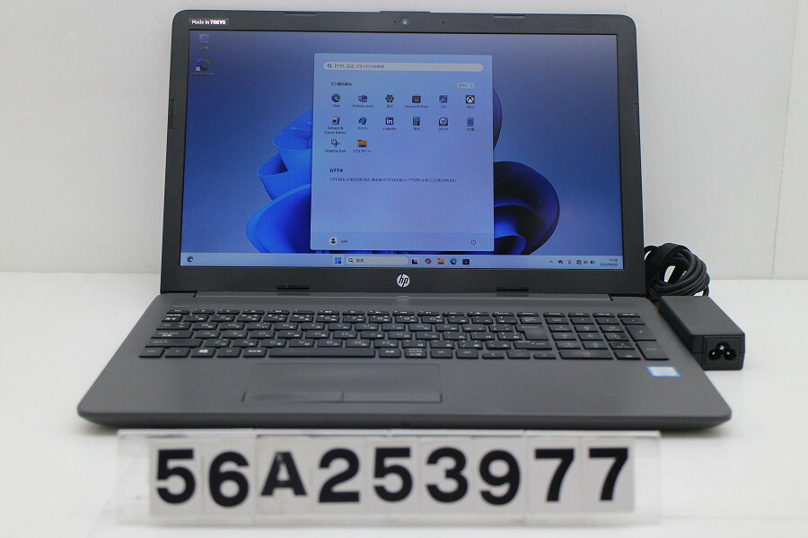hp 250 G7 Core i5 8265U 1.6GHz/8GB/128GB(SSD)/Multi/15.6W/FHD(1920x1080)/Win11 USB不良【中古】【20260414】