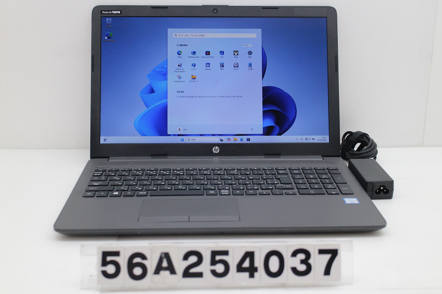 hp 250 G7 Core i5 8265U 1.6GHz/8GB/128GB(SSD)/Multi/15.6W/FHD(1920x1080)/Win11 USB不良【中古】【20260414】