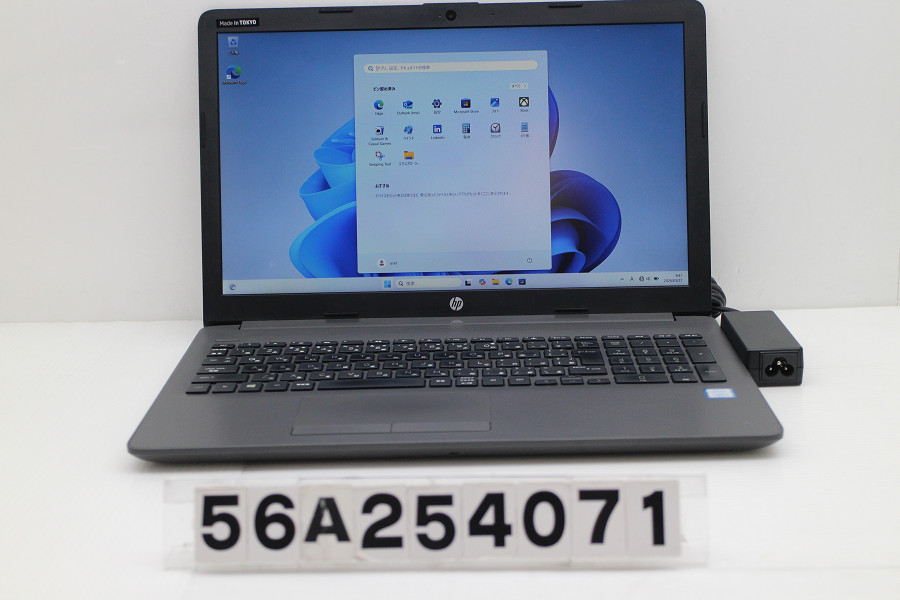 hp 250 G7 Core i5 8265U 1.6GHz/8GB/128GB(SSD)/Multi/15.6W/FHD(1920x1080)/Win11【中古】【20260331】