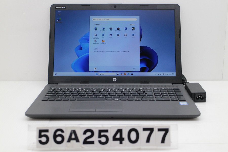 hp 250 G7 Core i5 8265U 1.6GHz/8GB/128GB(SSD)/Multi/15.6W/FHD(1920x1080)/Win11【中古】【20260331】 パソコン・周辺機器-パソコン-ノートPC