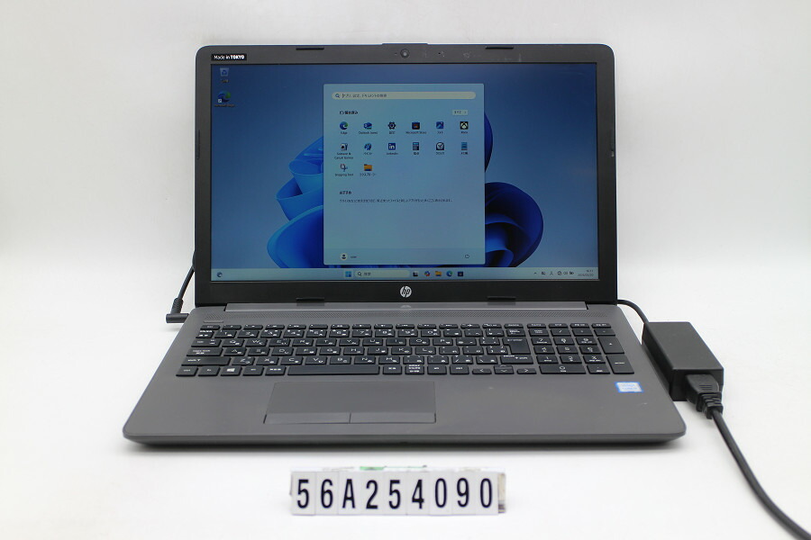 hp 250 G7 Core i5 8265U 1.6GHz/8GB/128GB(SSD)/Multi/15.6W/FHD(1920x1080)/Win11【中古】【20260331】 ノートPC-パソコン