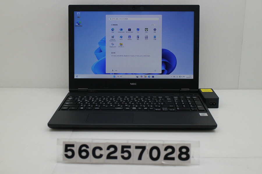 NEC マイコン-VKH18XZG7 Core i7 10610U 1.8GHz/16GB/256GB(SSD)/ヴィデオディスク/15.6W/FWXGA(1366x768)/Win11 画面シミあり【中古】【20260416】