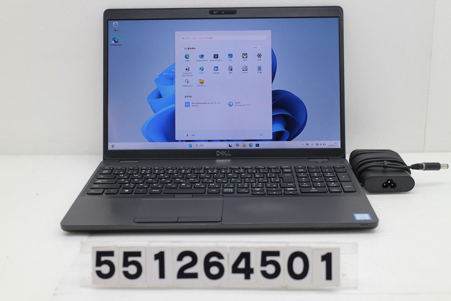 DELL Latitude 5500 Core i5 8265U 1.6GHz/8GB/256GB(SSD)/15.6W/FHD(1920x1080)/Win11【中古】【20260521】