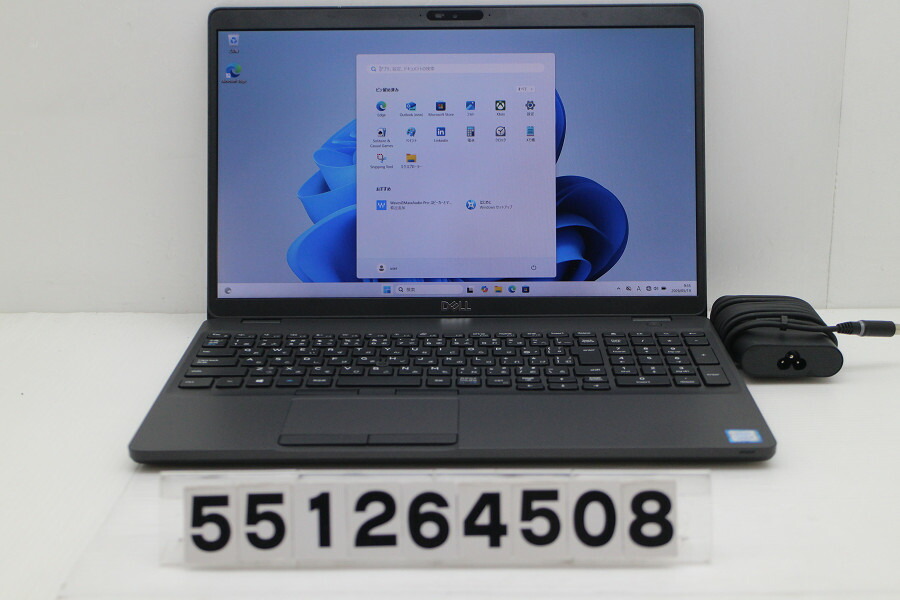 DELL Latitude 5500 Core i5 8265U 1.6GHz/8GB/256GB(SSD)/15.6W/FHD(1920x1080)/Win11【中古】【20260521】