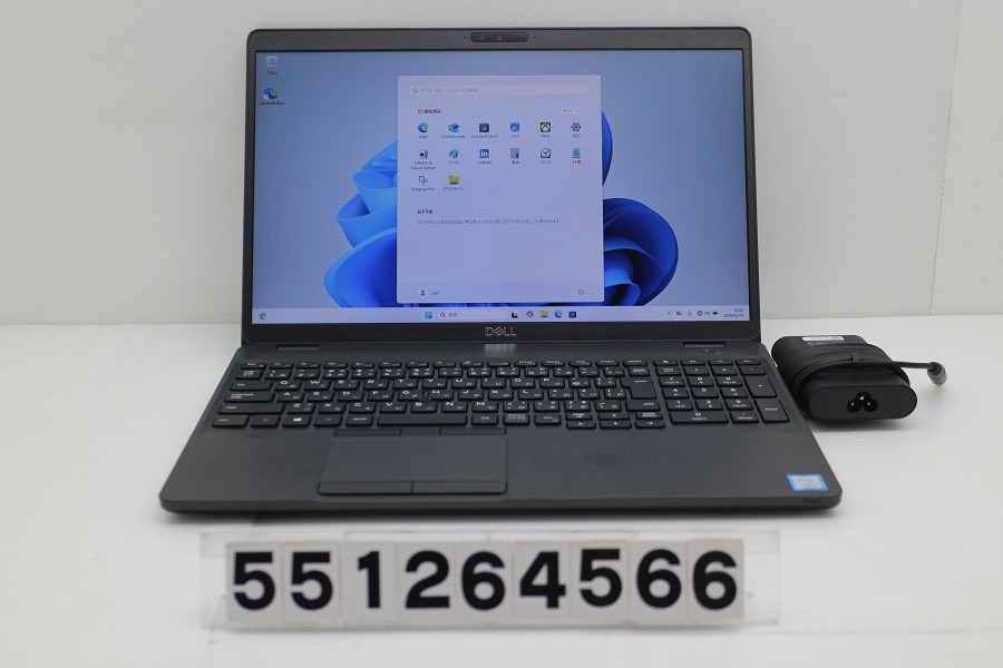 DELL Latitude 5500 Core i5 8265U 1.6GHz/8GB/256GB(SSD)/15.6W/FHD(1920x1080)/Win11【中古】【20260521】