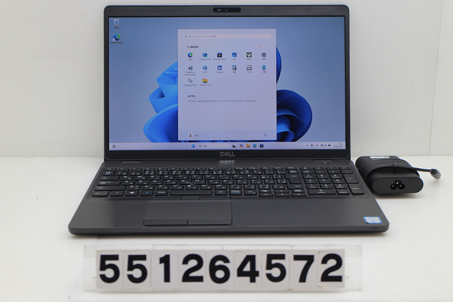 DELL Latitude 5500 Core i5 8265U 1.6GHz/8GB/256GB(SSD)/15.6W/FHD(1920x1080)/Win11【中古】【20260521】
