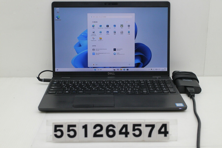 DELL Latitude 5500 Core i5 8265U 1.6GHz/8GB/256GB(SSD)/15.6W/FHD(1920x1080)/Win11【中古】【20260521】
