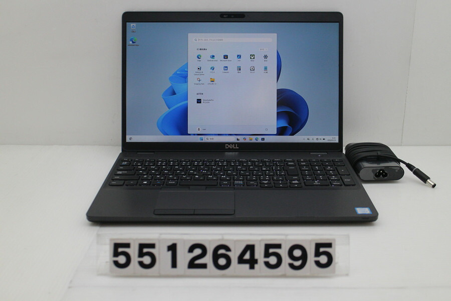 DELL Latitude 5500 Core i5 8265U 1.6GHz/8GB/256GB(SSD)/15.6W/FHD(1920x1080)/Win11【中古】【20260521】