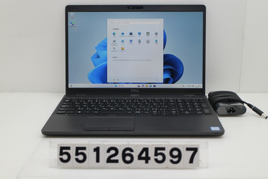 DELL Latitude 5500 Core i5 8265U 1.6GHz/8GB/256GB(SSD)/15.6W/FHD(1920x1080)/Win11【中古】【20260521】