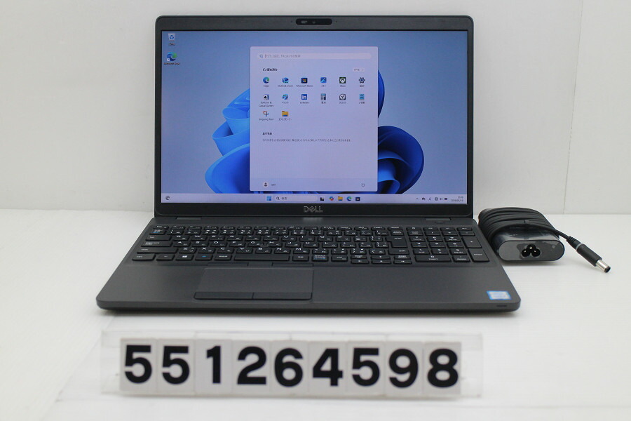 DELL Latitude 5500 Core i5 8265U 1.6GHz/8GB/256GB(SSD)/15.6W/FHD(1920x1080)/Win11【中古】【20260521】