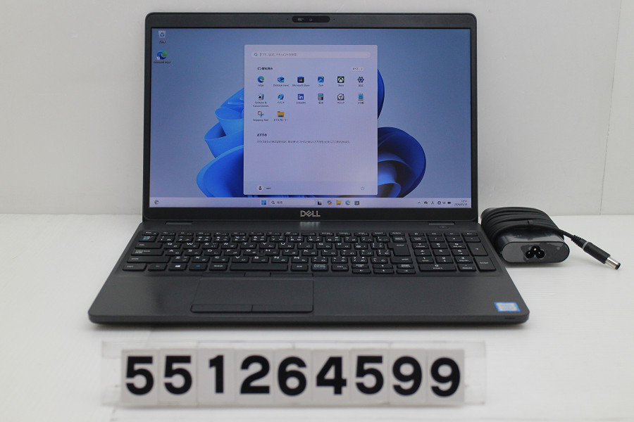 DELL Latitude 5500 Core i5 8265U 1.6GHz/8GB/256GB(SSD)/15.6W/FHD(1920x1080)/Win11【中古】【20260521】