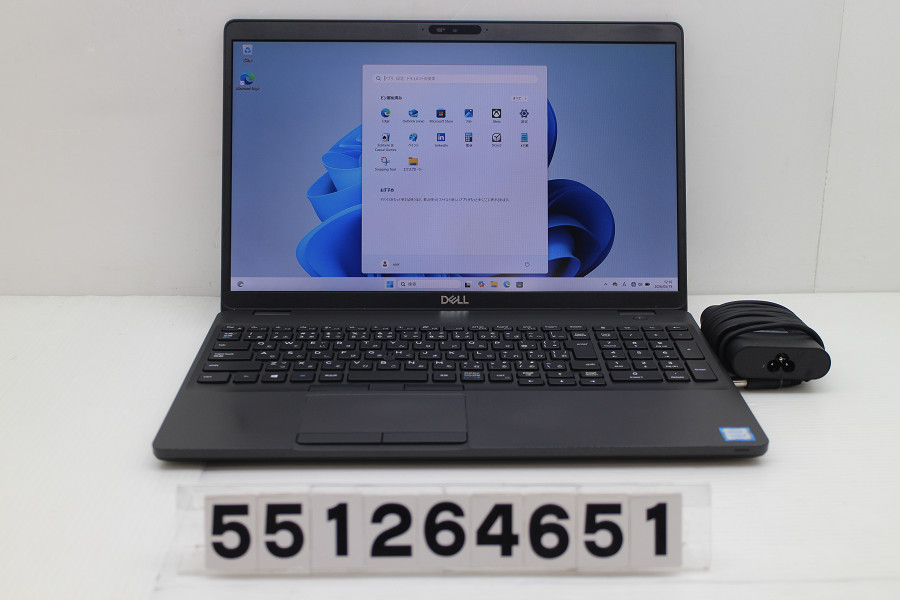 DELL Latitude 5500 Core i5 8265U 1.6GHz/8GB/256GB(SSD)/15.6W/FHD(1920x1080)/Win11【中古】【20260521】