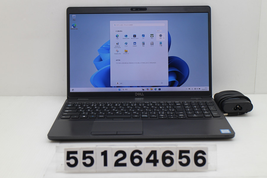DELL Latitude 5500 Core i5 8265U 1.6GHz/8GB/256GB(SSD)/15.6W/FHD(1920x1080)/Win11【中古】【20260521】