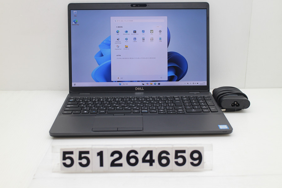 DELL Latitude 5500 Core i5 8265U 1.6GHz/8GB/256GB(SSD)/15.6W/FHD(1920x1080)/Win11【中古】【20260521】