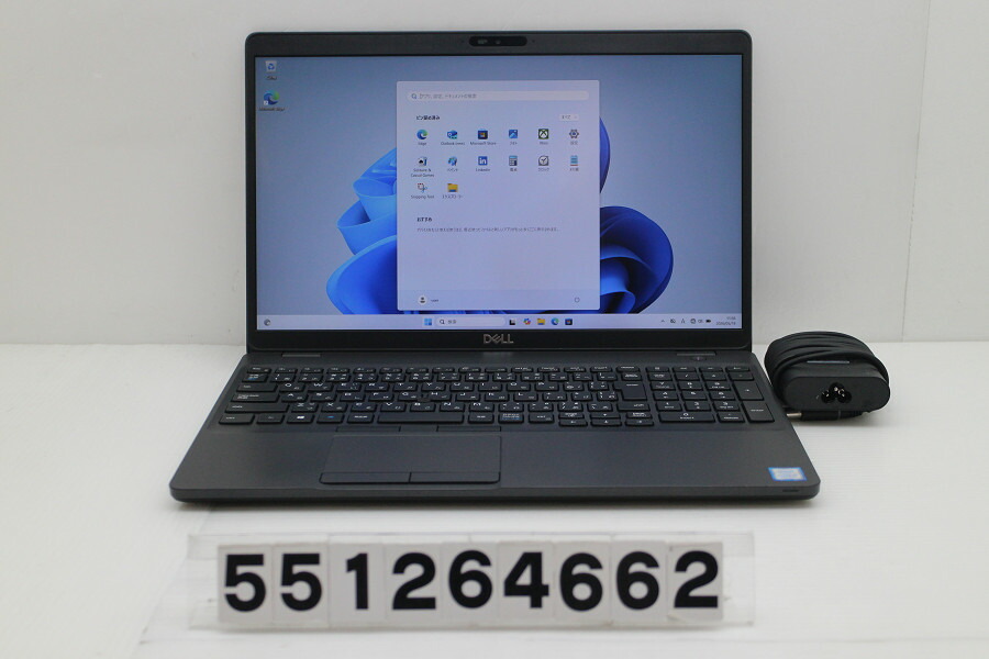 DELL Latitude 5500 Core i5 8265U 1.6GHz/8GB/256GB(SSD)/15.6W/FHD(1920x1080)/Win11【中古】【20260521】