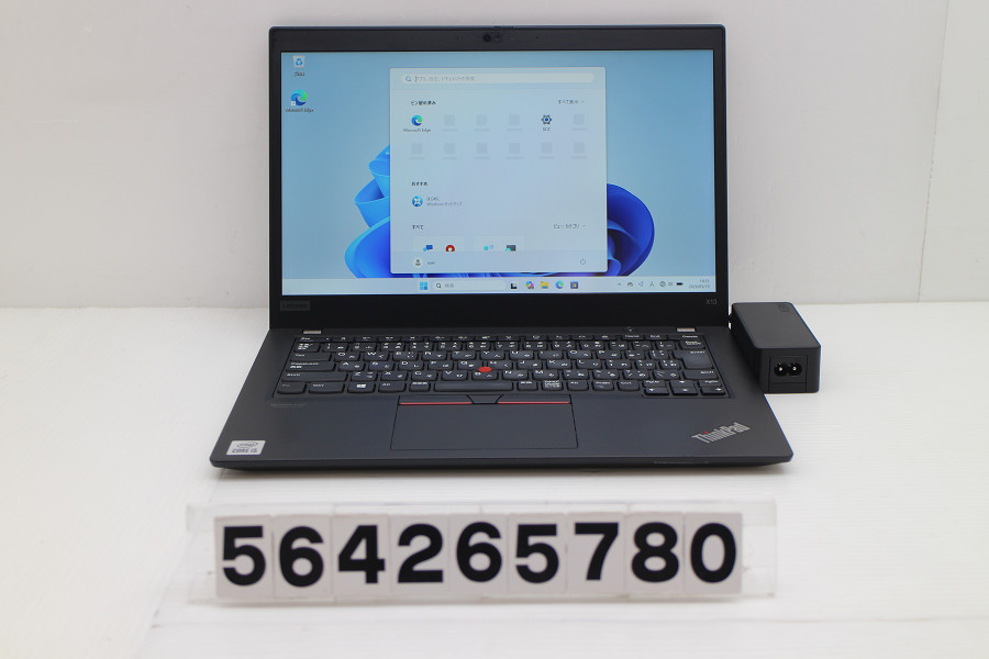 Lenovo ThinkPad X13 Gen1 Core i5 10210U 1.6GHz/8GB/256GB(SSD)/13.3W/FHD(1920x1080)/Win11【中古】【20260521】
