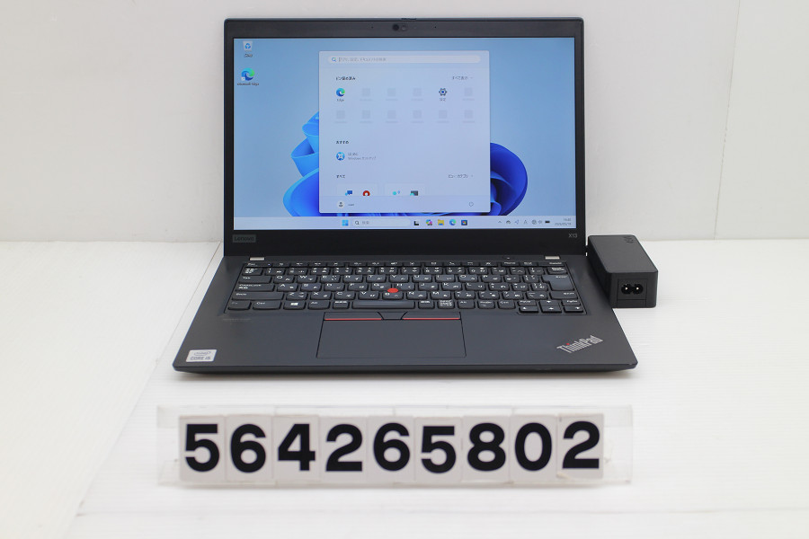 Lenovo ThinkPad X13 Gen1 Core i5 10210U 1.6GHz/8GB/256GB(SSD)/13.3W/FHD(1920x1080)/Win11【中古】【20260521】