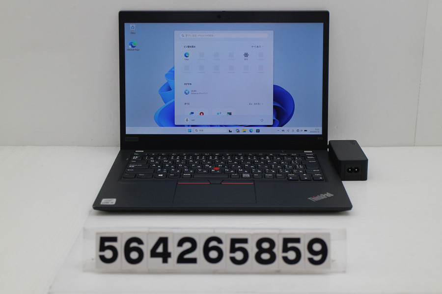 Lenovo ThinkPad X13 Gen1 Core i5 10210U 1.6GHz/8GB/256GB(SSD)/13.3W/FHD(1920x1080)/Win11【中古】【20260521】