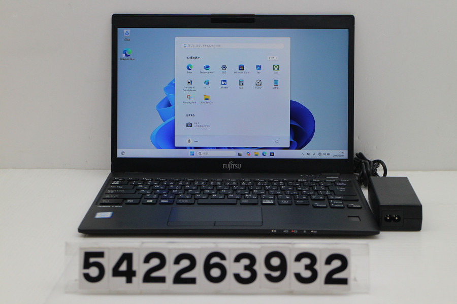 富士通 LIFEBOOK U939/A Core i5 8365U 1.6GHz/8GB/128GB(SSD)/13.3W/FHD(1920x1080)/Win11【中古】【20260408】 16,058円