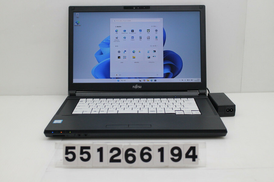 富士通 LIFEBOOK A749/A Core i5 8365U 1.6GHz/8GB/256GB(SSD)/Multi/15.6W/FHD(1920x1080)/Win11【中古】【20260408】