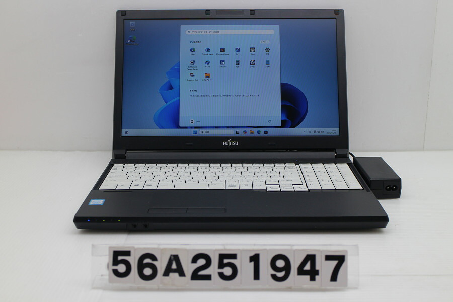 富士通 LIFEBOOK A748/TX Core i3 8130U 2.2GHz/8GB/256GB(SSD)/Multi/15.6W/FWXGA(1366x768)/Win11【中古】【20260414】