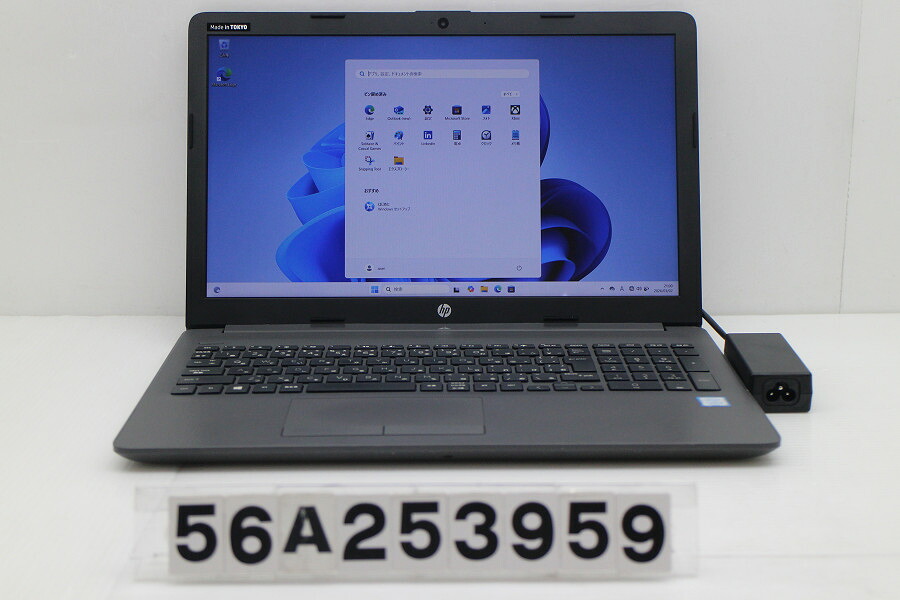 hp 250 G7 Core i5 8265U 1.6GHz/8GB/128GB(SSD)/Multi/15.6W/FHD(1920x1080)/Win11【中古】【20260414】