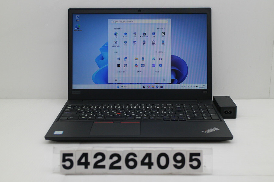 Lenovo ThinkPad E590 Core i3 8145U 2.1GHz/8GB/256GB(SSD)/15.6W/FWXGA(1366x768)/Win11【中古】【20260430】｜TCEダイレクト店