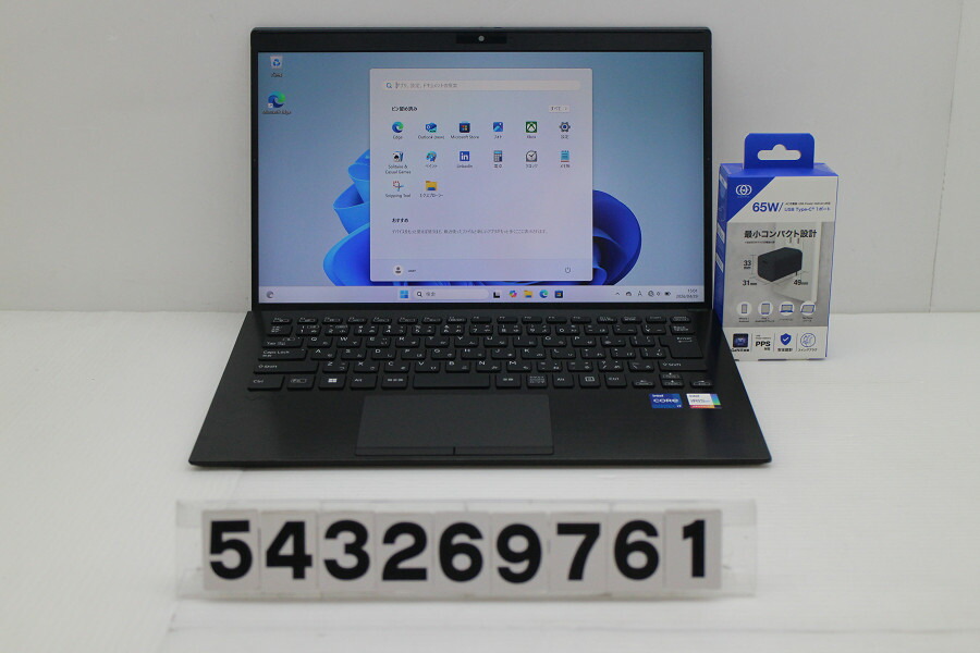 VAIO VJPK218002541 Core i7 1165G7 2.8GHz/32GB/256GB(SSD)/14W/FHD(1920x1080)/Win11【中古】【20260430】