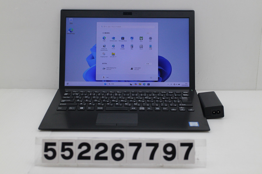 VAIO VJPG11C11N Core i5 8250U 1.6GHz/8GB/256GB(SSD)/13.3W/FHD(1920x1080)/Win11【中古】【20260430】