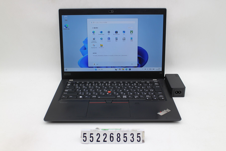 Lenovo ThinkPad X13 Gen1 Core i5 10210U 1.6GHz/8GB/256GB(SSD)/13.3W/FHD(1920x1080)/Win11【中古】【20260430】