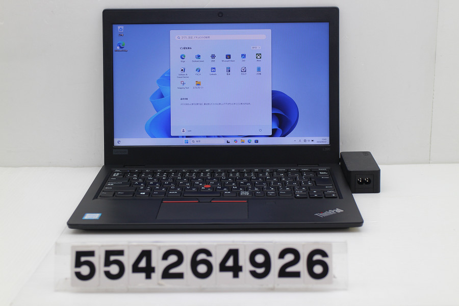 Lenovo ThinkPad L390 Core i5 8265U 1.6GHz/8GB/256GB(SSD)/13.3W/FWXGA(1366x768)/Win11【中古】【20260430】 パソコン-ノートPC-パソコン・周辺機器