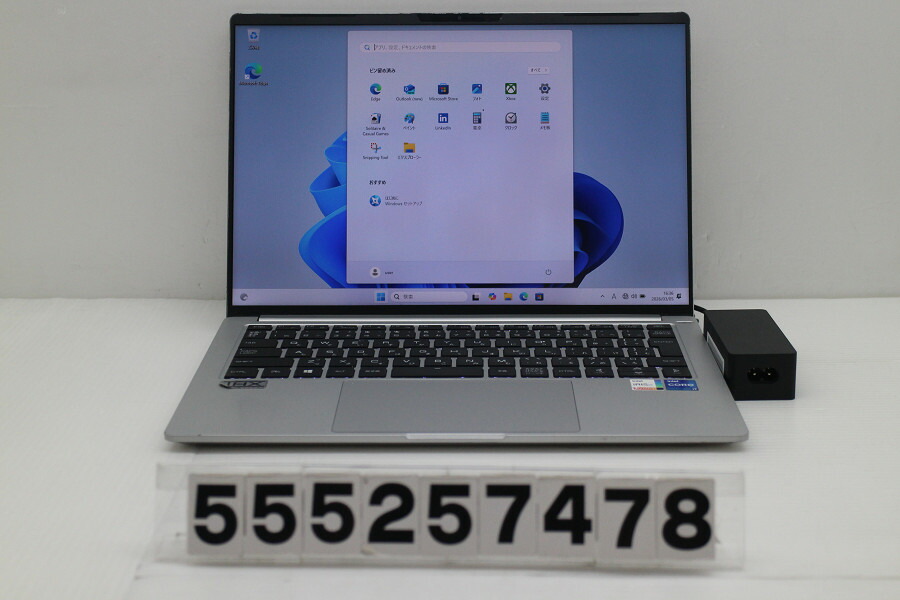 mousecomputer 21054P-TGL Core i7 1165G7 2.8GHz/16GB/256GB(SSD)/14W/WUXGA(1920x1200)/Win11 バッテリ落ち込み【中古】【20260430】