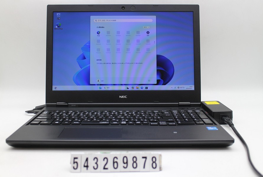 NEC マイコン-VKM44DZFB Core i5 1145G7 2.6GHz/8GB/256GB(SSD)/15.6W/FWXGA(1366x768)/Win11 手がかり文字記号消えあり【中古】【20260604】