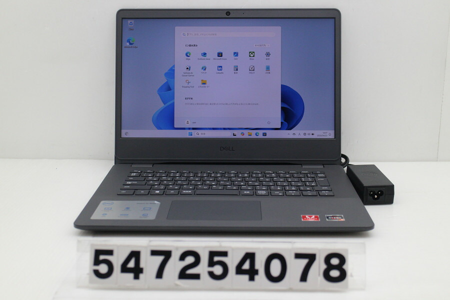 DELL Vostro 3405 Ryzen 5 3500U 2.1GHz/8GB/512GB(SSD)/14W/FHD(1920x1080)/Win11【中古】【20260430】