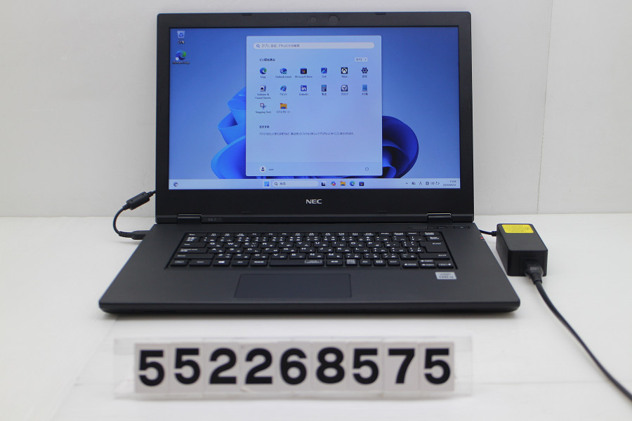 NEC マイコン-VKT16XZG7 Core i5 10210U 1.6GHz/8GB/256GB(SSD)/Multi/15.6W/FWXGA(1366x768)/Win11【中古】【20260430】