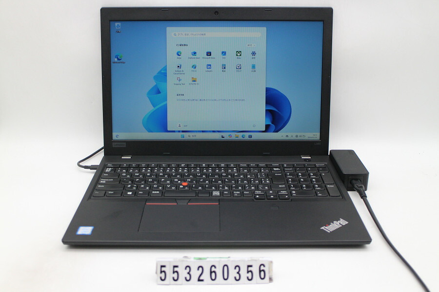 Lenovo ThinkPad L580 Core i5 8250U 1.6GHz/8GB/256GB(SSD)/15.6W/FWXGA(1366x768)/Win11 足懸かり文字記号消えあり【中古】【20260526】