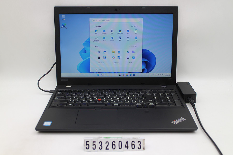 Lenovo ThinkPad L580 Core i5 8250U 1.6GHz/8GB/256GB(SSD)/15.6W/FWXGA(1366x768)/Win11 足懸かり文字記号消えあり【中古】【20260526】