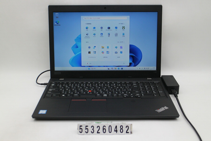 Lenovo ThinkPad L580 Core i5 8250U 1.6GHz/8GB/256GB(SSD)/15.6W/FWXGA(1366x768)/Win11 画面キズあり【中古】【20260526】