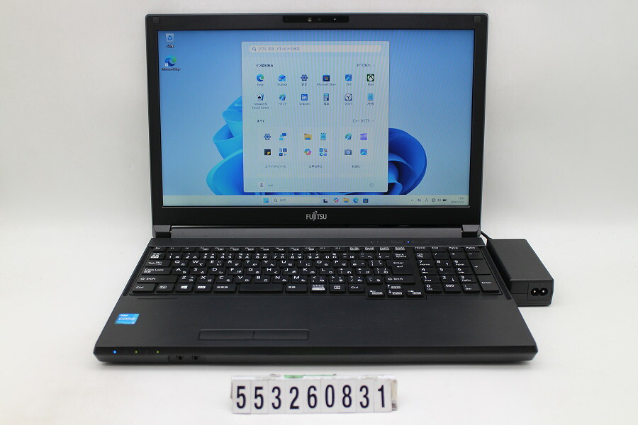 富士通 LIFEBOOK A5511/G Core i3 1125G4 2GHz/8GB/256GB(SSD)/DVD/15.6W/FWXGA(1366x768)/Win11 画面キズあり【中古】【20260528】｜TCEダイレクト店
