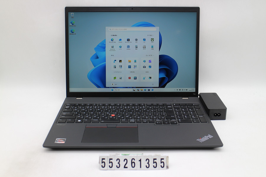 Lenovo ThinkPad T16 Gen1 Ryzen 5 6650U 2.9GHz/16GB/256GB(SSD)/16W/WUXGA(1920x1200)/Win11 画面キズあり【中古】【20260526】