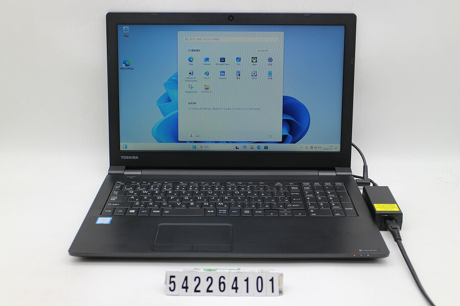 dynabook dynabook B65/M Core i5 8250U 1.6GHz/8GB/128GB(SSD)/ヴィデオディスク/15.6W/FWXGA(1366x768)/Win11【中古】【20260507】 パソコン・周辺機器-ノートPC