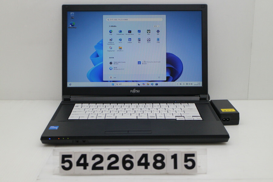 富士通 LIFEBOOK A5511/G Core i5 1145G7 2.6GHz/8GB/256GB(SSD)/Multi/15.6W/FWXGA(1366x768)/Win11【中古】【20260507】