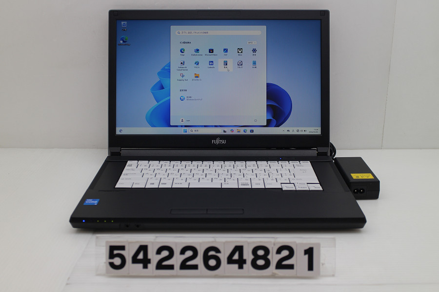 富士通 LIFEBOOK A5511/G Core i5 1145G7 2.6GHz/8GB/256GB(SSD)/Multi/15.6W/FWXGA(1366x768)/Win11【中古】【20260507】
